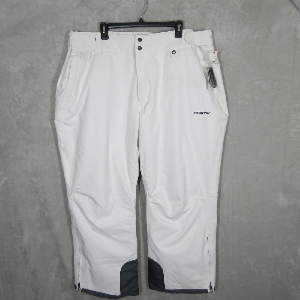 Arctix Women's Snow Pants 4X/4TG White Insulated Skiing Outdoor Winter